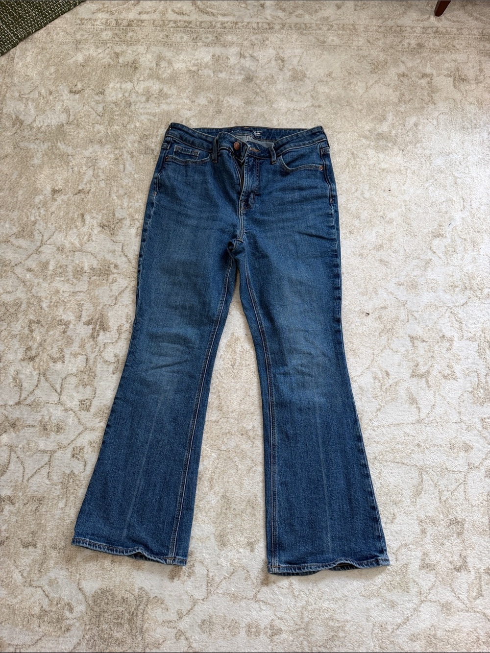 Old Navy Dark Blue Women's Flare Jeans